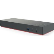 Lenovo ThinkPad Universal 90W USB-C Docking Station με HDMI/DisplayPort 4K PD Ethernet και συνδεση 3 Οθονών Μαύρο