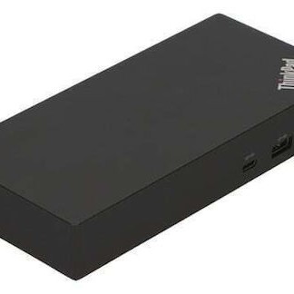 Lenovo ThinkPad Universal 90W USB-C Docking Station με HDMI/DisplayPort 4K PD Ethernet και συνδεση 3 Οθονών Μαύρο