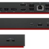 Lenovo ThinkPad Universal 90W USB-C Docking Station με HDMI/DisplayPort 4K PD Ethernet και συνδεση 3 Οθονών Μαύρο