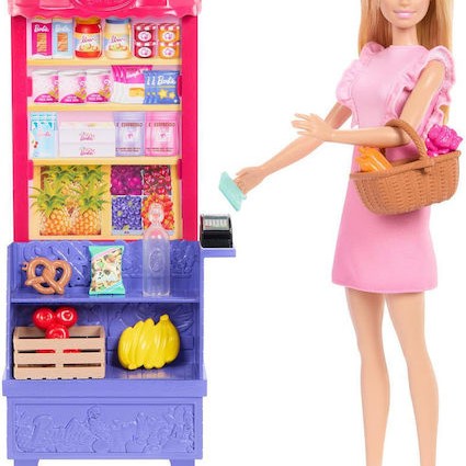 Barbie Malibu Σετ Κούκλας Malibu at the Market για 3+ Ετών (Διάφορα Σχέδια) 1τμχ