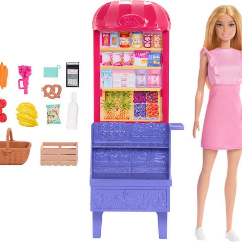Barbie Malibu Σετ Κούκλας Malibu at the Market για 3+ Ετών (Διάφορα Σχέδια) 1τμχ