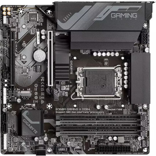 Gigabyte B760M Gaming X DDR4 rev. 1.0 Motherboard Micro ATX με Intel 1700 Socket