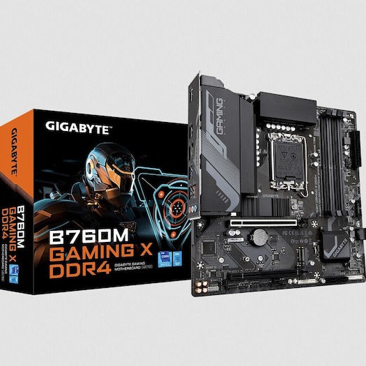 Gigabyte B760M Gaming X DDR4 rev. 1.0 Motherboard Micro ATX με Intel 1700 Socket