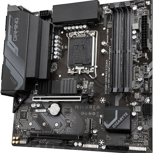 Gigabyte B760M Gaming X DDR4 rev. 1.0 Motherboard Micro ATX με Intel 1700 Socket