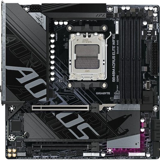 Gigabyte B840M Aorus Elite WIFI6E Motherboard Micro ATX με AMD AM5 Socket