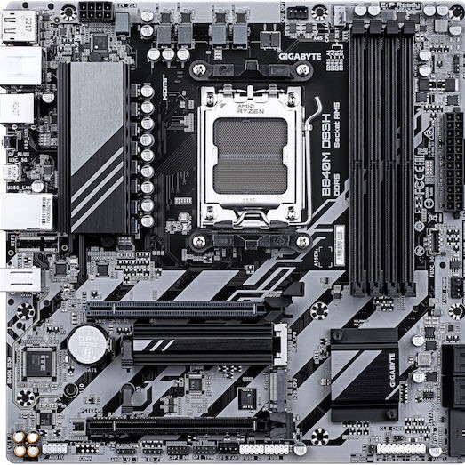 Gigabyte B840M DS3H Motherboard Micro ATX με AMD AM5 Socket