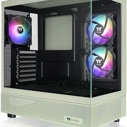 Thermaltake View 270 Plus TG ARGB Gaming Midi Tower Κουτί Υπολογιστή με Πλαϊνό Παράθυρο Matcha Green