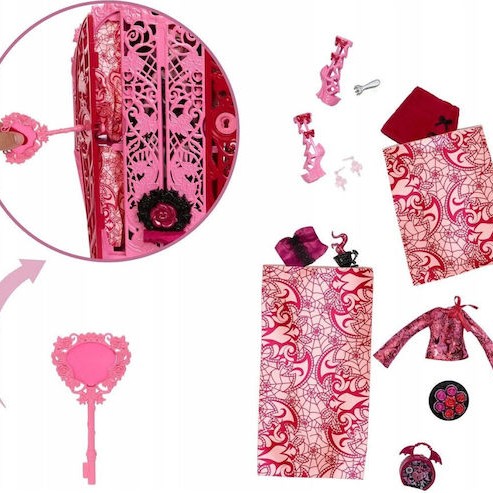 Mattel Midnight Garden - Draculaura Σετ Κούκλας Skulltimate Secrets Draculaura για 3+ Ετών