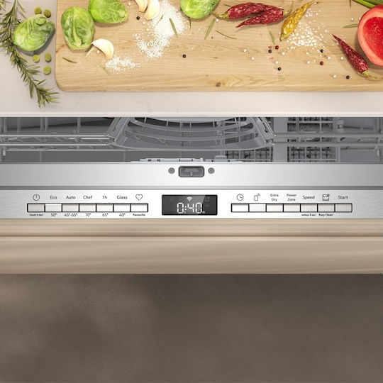 Neff Εντοιχιζόμενο Πλυντήριο Πιάτων με Wi-Fi για 13 Σερβίτσια Π59.8xY81.5εκ.