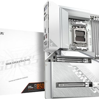 Gigabyte B850 Aorus Stealth Ice Wi-Fi Motherboard ATX με AMD AM5 Socket