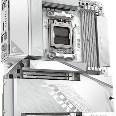 Gigabyte B850 Aorus Stealth Ice Wi-Fi Motherboard ATX με AMD AM5 Socket
