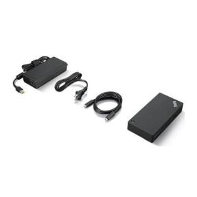 Lenovo ThinkPad Universal USB-C Docking Station με HDMI/DisplayPort 4K Ethernet και συνδεση 3 Οθονών Μαύρο