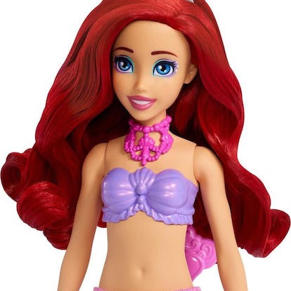 Ariel Vanity Pop Mermaid Κοχύλι Κούκλα Disney Princess για 3+ Ετών JBF86