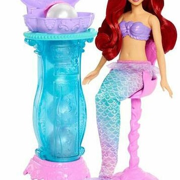 Ariel Vanity Pop Mermaid Κοχύλι Κούκλα Disney Princess για 3+ Ετών JBF86