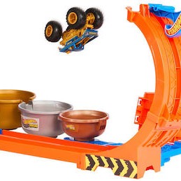 Hot Wheels Διεκδίκηση Κυπέλου Πίστα Monster Truck για 4+ Ετών