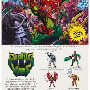 Φιγούρα Δράσης Mutant Ninja Turtles - Michelangelo Masters of the Universe 14εκ.