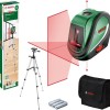 Bosch UniversalLevel 2 Set Αυτορυθμιζόμενο Γραμμικό Αλφάδι Laser Κόκκινης Δέσμης 1.5V με Εύρος Εργασίας 10m