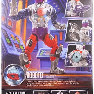 Φιγούρα Δράσης New Eternia Masterverse - Roboto Masters of the Universe 18εκ.