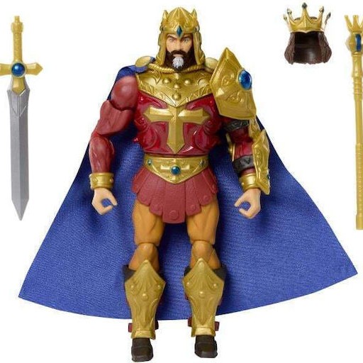 Φιγούρα Δράσης New Eternia King Randor για 6+ Ετών 17.78εκ.