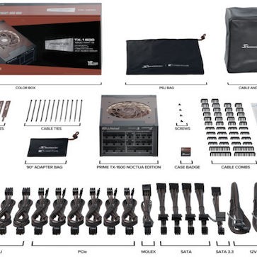 Seasonic Prime TX-1600 TR2 1600W Τροφοδοτικό Υπολογιστή Full Modular 80 Plus Titanium