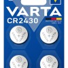 Varta Μπαταρίες Λιθίου Ρολογιών CR2430 4τμχ