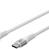 Goobay Braided USB 2.0 Cable USB-C male - USB-A 60W Λευκό 3m (74532)