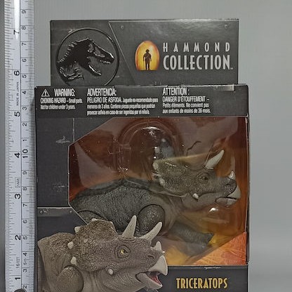 Φιγούρα Δράσης Hammond Collection Triceratops Jurassic World Δεινόσαυρος