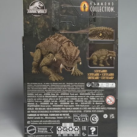 Φιγούρα Δράσης Hammond Collection Scutosaurus Jurassic World Δεινόσαυρος