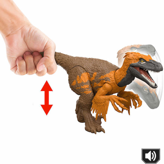 Φιγούρα Δράσης Utahraptor Jurassic World Δεινόσαυρος με Ήχους 30εκ.