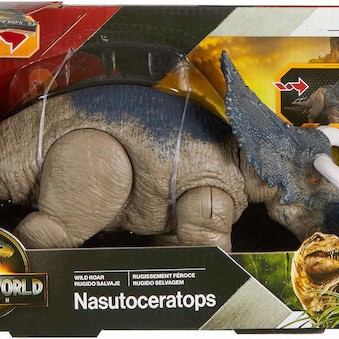 Φιγούρα Δράσης Nasutoceratops Jurassic World Δεινόσαυρος με Ήχους 30εκ.