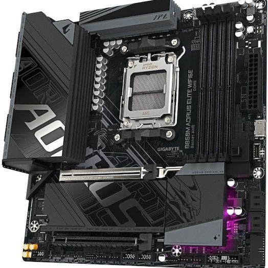 Gigabyte B850M Aorus Elite WIFI6E Motherboard Micro ATX με AMD AM5 Socket