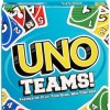 Επιτραπέζιο Παιχνίδι Uno Teams για 2-4 Παίκτες 7+ Ετών Mattel