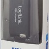 LogiLink USB 2.0 Hub 4 Θυρών με σύνδεση USB-A και Εξωτερική Παροχή Ρεύματος