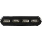 LogiLink USB 2.0 Hub 4 Θυρών με σύνδεση USB-A και Εξωτερική Παροχή Ρεύματος