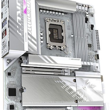 Gigabyte B860 Aorus Elite WIFI7 Ice Motherboard ATX με Intel 1851 Socket