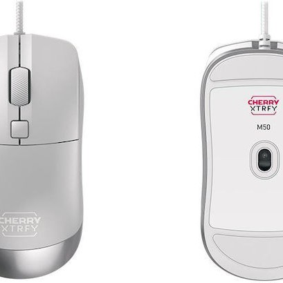 Cherry XTRFY M50 Gaming Ποντίκι 12000 DPI Λευκό