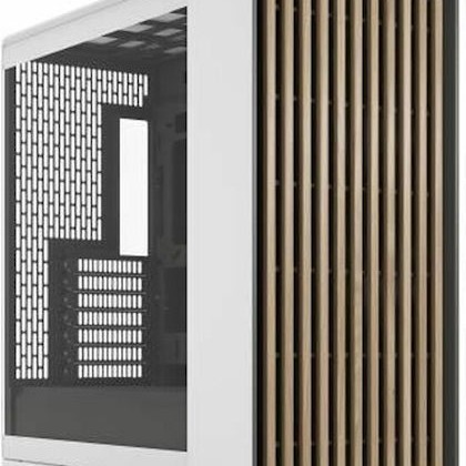 Fractal Design North XL RC Gaming Midi Tower Κουτί Υπολογιστή με Πλαϊνό Παράθυρο Chalk White