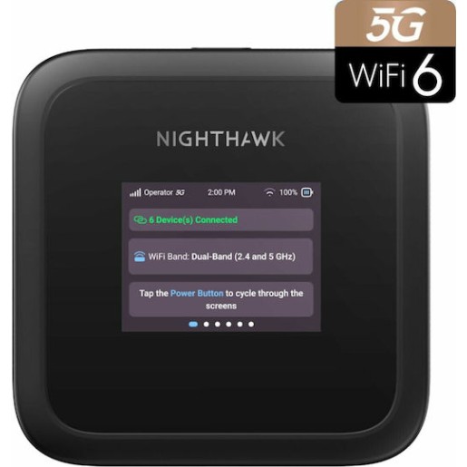 NetGear M3 Ασύρματο 5G Φορητό Hotspot Wi‑Fi 6