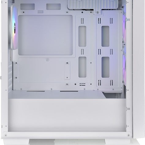 Thermaltake Versa H16 TG ARGB Gaming Micro Tower Κουτί Υπολογιστή με Πλαϊνό Παράθυρο Snow