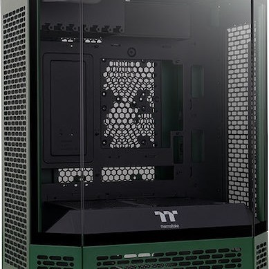 Thermaltake The Tower 600 Gaming Midi Tower Κουτί Υπολογιστή με Πλαϊνό Παράθυρο Racing Green