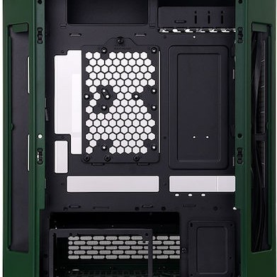 Thermaltake The Tower 600 Gaming Midi Tower Κουτί Υπολογιστή με Πλαϊνό Παράθυρο Racing Green