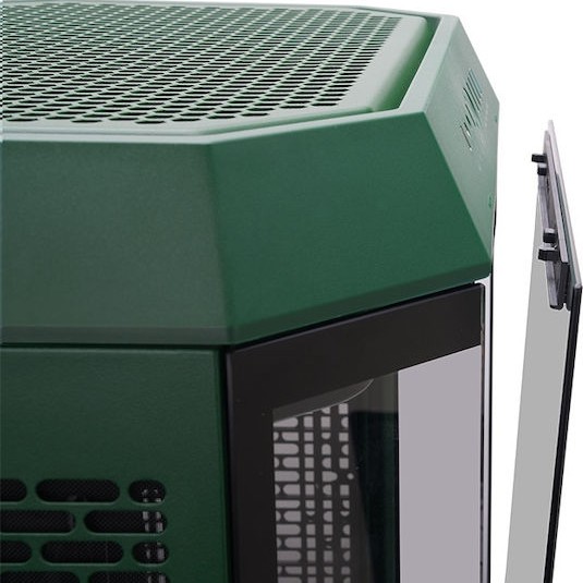 Thermaltake The Tower 600 Gaming Midi Tower Κουτί Υπολογιστή με Πλαϊνό Παράθυρο Racing Green