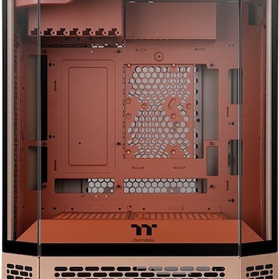 Thermaltake The Tower 600 Gaming Midi Tower Κουτί Υπολογιστή με Πλαϊνό Παράθυρο Gravel Sand