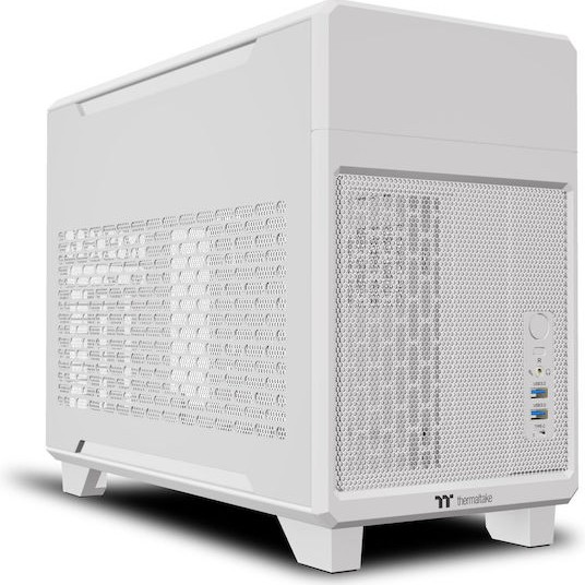 Thermaltake TR100 Mini Tower Κουτί Υπολογιστή Λευκό