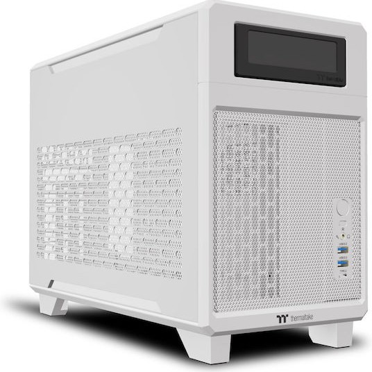 Thermaltake TR100 Mini Tower Κουτί Υπολογιστή Λευκό