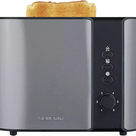 Severin Φρυγανιέρα 2 Θέσεων 800W Inox