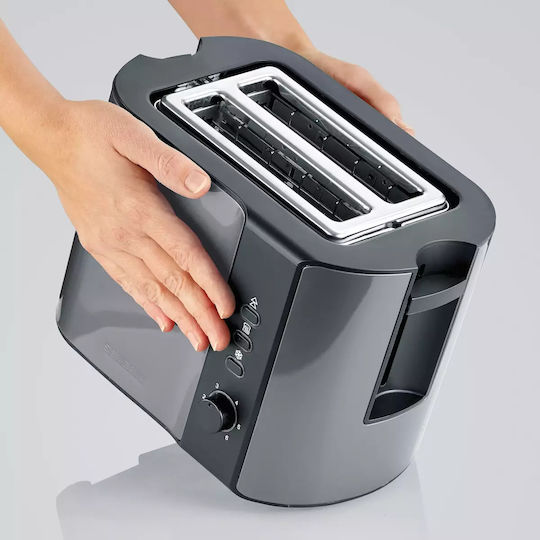 Severin Φρυγανιέρα 2 Θέσεων 800W Inox