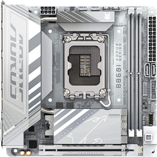 Gigabyte B860I Aorus Pro ICE Wi-Fi Motherboard Mini ITX με Intel 1851 Socket
