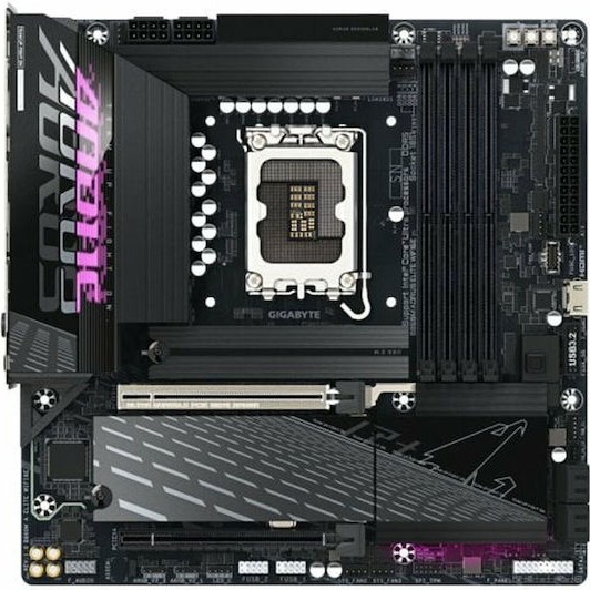 Gigabyte B860M Aorus Elite WIFI6E Motherboard Micro ATX με Intel 1851 Socket