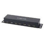 LogiLink USB 2.0 Hub 7 Θυρών με σύνδεση USB-A και Εξωτερική Παροχή Ρεύματος